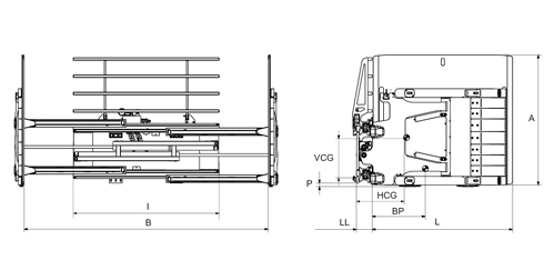 Modèles KS-C Force Balance (avec déplacement latéral en valve)